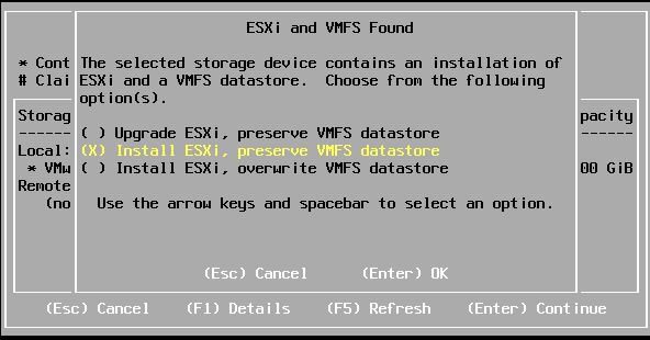 بازیابی رمز عبور در ESXI