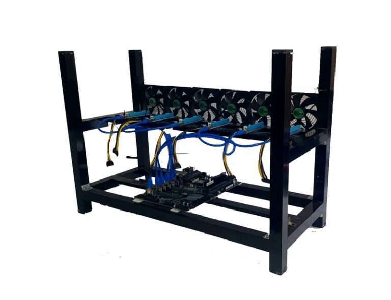 شاسی ریگ کوین ابزار مناسب برای شش کارت گرافیک