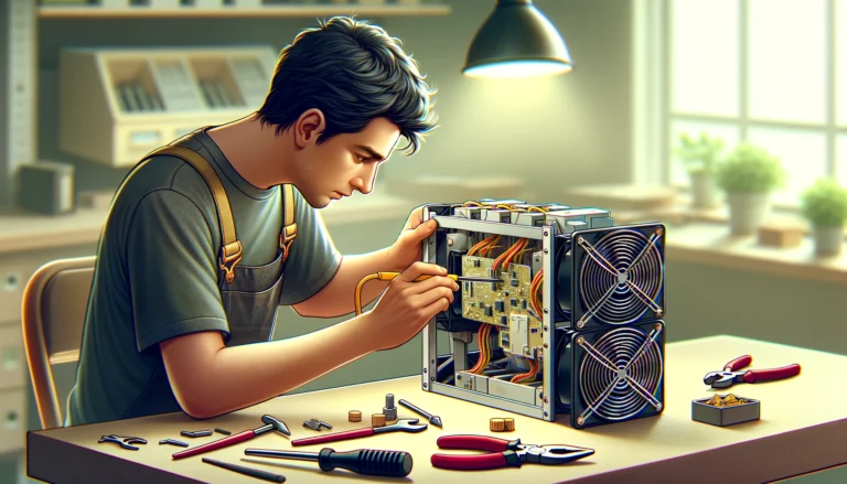 راهنمای جامع تعمیر و نگهداری دستگاه‌های ماینر Innosilicon، Avalon، Antminer و Whatsminer، به همراه نکات عملی برای افزایش عمر و بهینه‌سازی مصرف انرژی ماینرها.