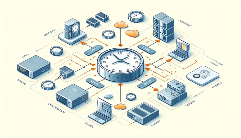 همگام‌سازی زمان ntp