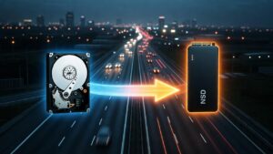 تأثیر هارد بر سرعت انتقال اطلاعات در شبکه